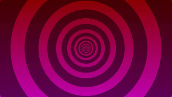 Red Pink Gradient Abstract Shape Circle Zoom in Animated alt