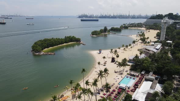 The Holiday Island of Sentosa, Singapore alt