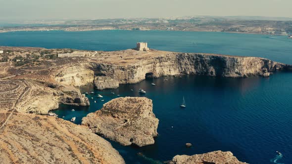 Mediterranean Island Castle