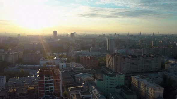 A Megapolis Housing Early in the Morning alt