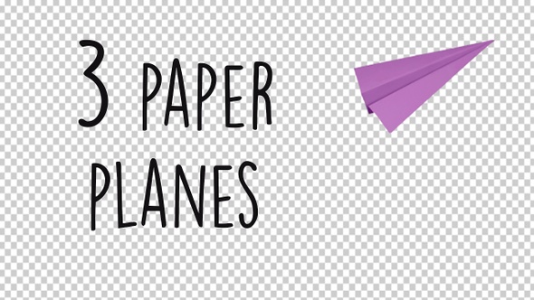 Stop motion Paper Planes