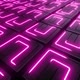 4K Pink Neon Striped Plates Loop - VideoHive Item for Sale