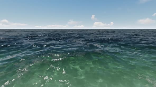 Calm Sea Background Loopabale, Motion Graphics | VideoHive