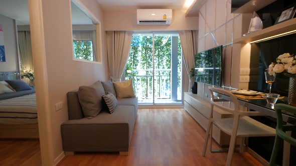 Tropical Style Living Room Decoration Walkthrough alt