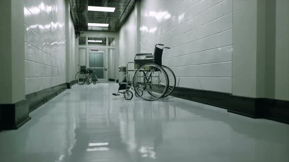 An Abandoned Wheelchair