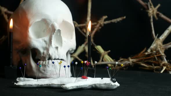 Dark Witchcraft With Voodoo Doll alt