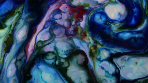 Artistic Concept Color Surface Moving Surface Liquid Paint 32