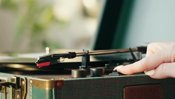 Vinyl Record Closeup alt