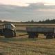 Old Tractor and Trailer Full of Organic Rye - VideoHive Item for Sale