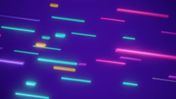 Loop of streaming lines alt