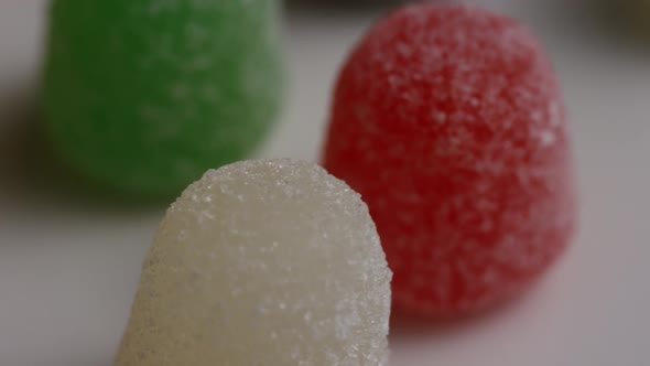 Rotating shot of gumdrop candy - CANDY GUMDROPS 011 alt