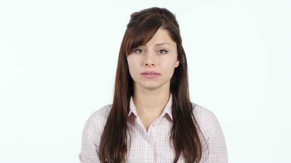 Shaking Head to Reject, No by Young Girl alt