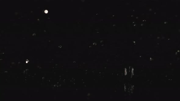 4K 30fps, Water Drop making ripple, Slow Motion alt