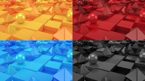 Background of Geometric Shapes alt