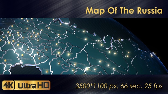 Map Of The Russia alt