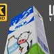 Milk Box 3d Rotate - VideoHive Item for Sale