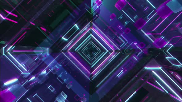 Retro Future VJ Loop