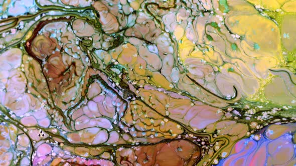 Abstract Colorful Ink Spread Art alt