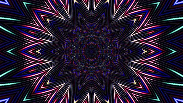 line wave motion, colorful, on a black background alt