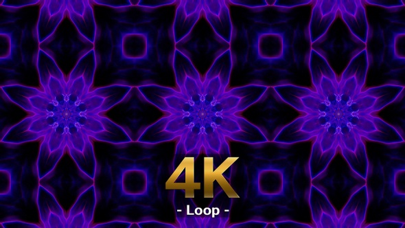 Purple Plasma Energy Kaleidoscope 4K 01 alt