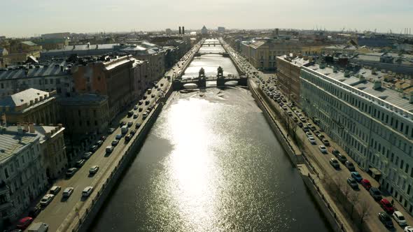 Fontain River and Canals of St. Petersburg