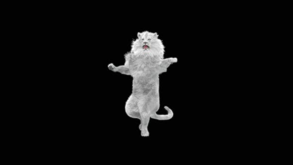 White Lion Dancing HD alt