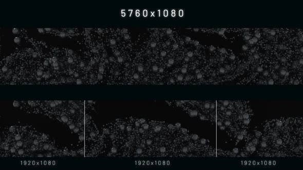 Abstract Dark Particles Background Widescreen