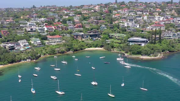Milk Beach A Popular Swimming Spot in Sydney Harbour during the Summer alt