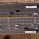 top down View of freeway busy city rush hour heavy traffic jam highway - VideoHive Item for Sale