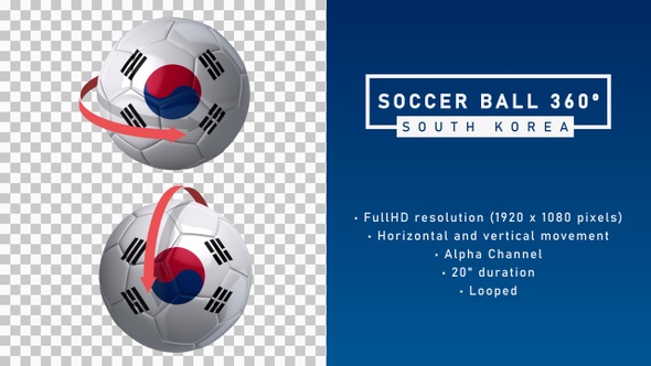 Soccer Ball 360º - South Korea