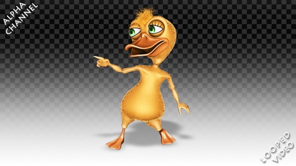 Cartoon Duck - Pop Dance, Motion Graphics | VideoHive