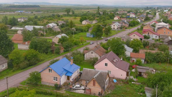 Aerial Photography of Residential Areas of Suburbs Aerial View Photographing Village alt