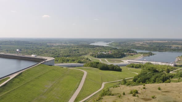 Hydro Plant on the River Bank alt
