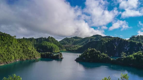 Lagunas Montebello in Chiapas Mexico alt