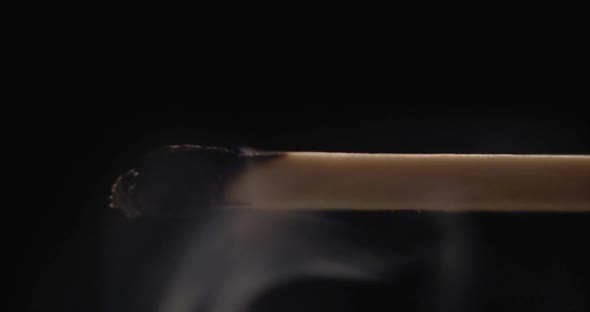 Match fire slowmotion at 240 fps