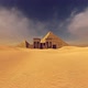 Desert Sands And Pyramid - VideoHive Item for Sale