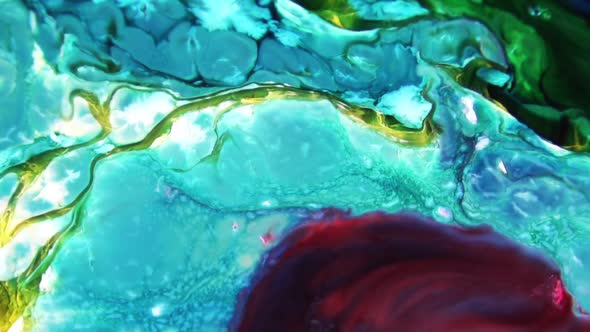 Psychedelic Galactic Paint Texture Background alt