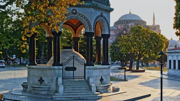 Sultan Ahmed Square in Istanbul alt
