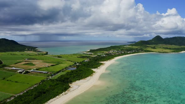 Aerial view of ishigaki island, Stock Footage | VideoHive