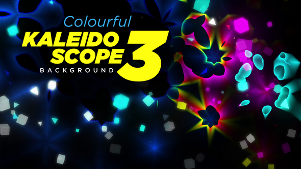 Colourful Kaleidoscope Background 3