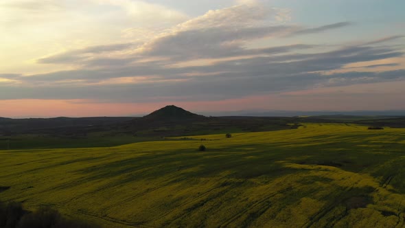 Spring Agricultural Landscape From The Air 4 alt