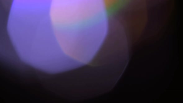 Multicolored Light Leaks  Footage on Black Background Stylizing Video Transitions Bokeh Effect alt