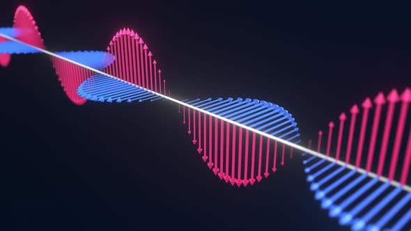 visual representation of electromagnetic wave