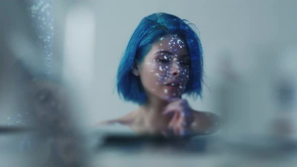 Inner Soul Fantasy Dream Harmony Woman Stars Light alt