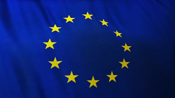 Full Frame Flag of the European Union