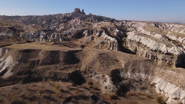 Goreme National Park Near Nevsehir Town. Turkey. Aerial View alt