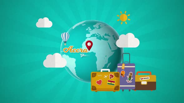 Ghana Accra Travel Destination 4K alt