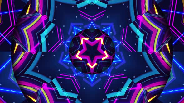 Neon Kaleidoscope