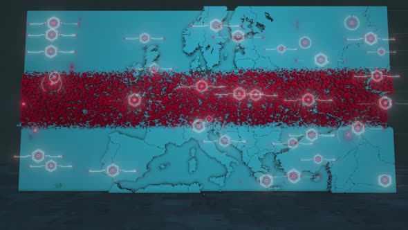 HUD UI Europe Map Scanner