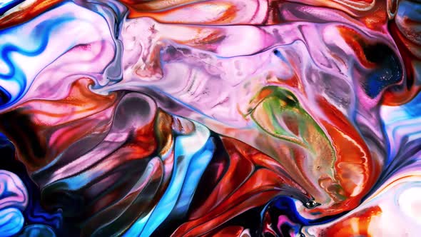 Colorful Abstract Motion Graphic Background 4K